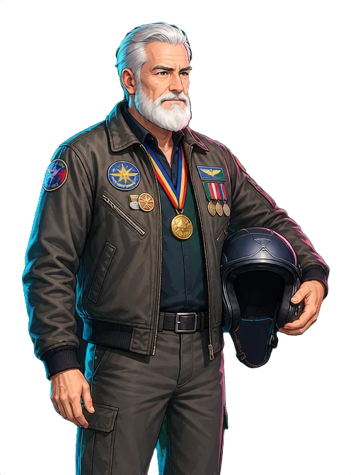 Raumpilot-Veteran