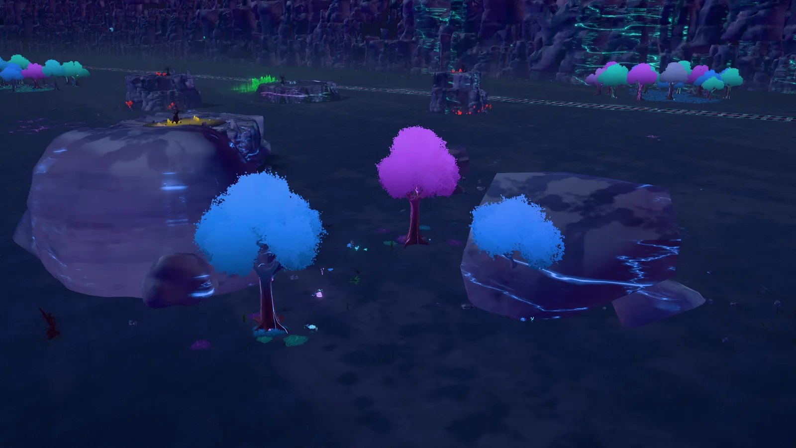 Boulders in three sizes