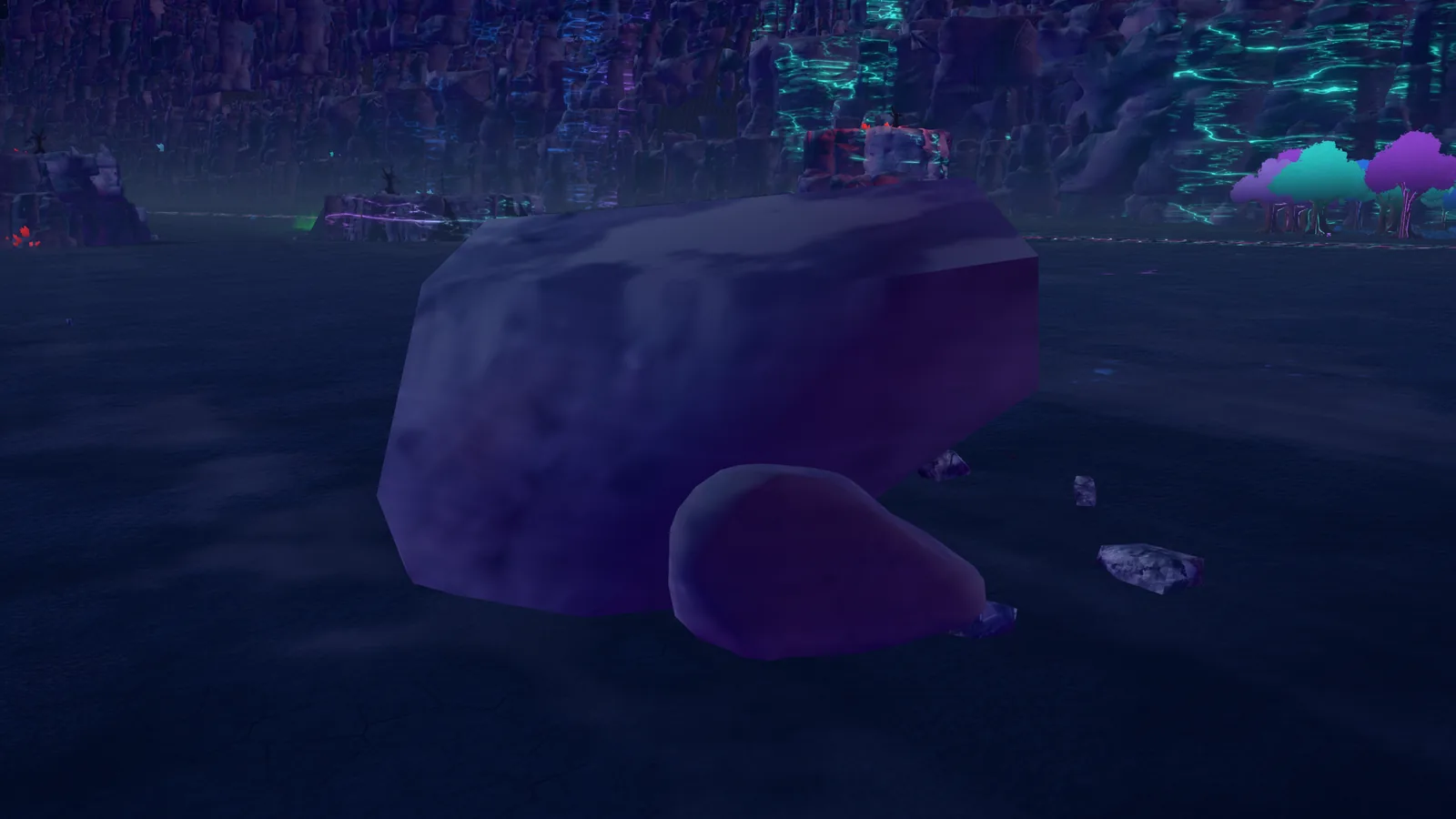 Small boulder
