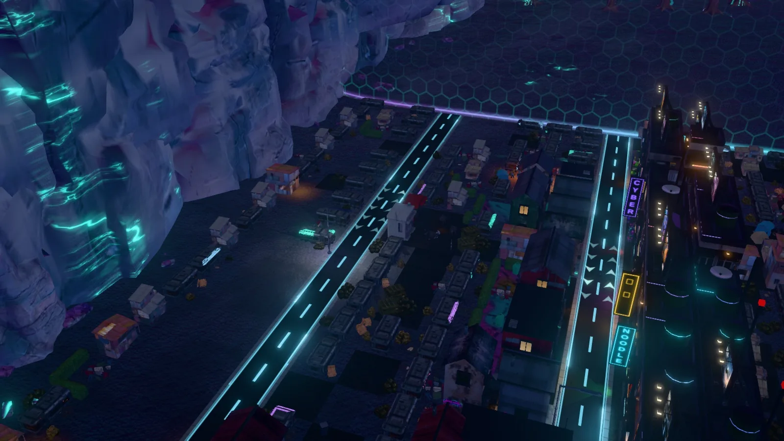 Caravans at the edge
