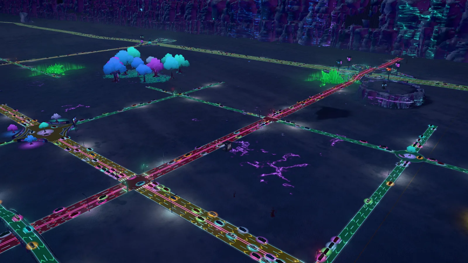 Heatmap des Verkehrs